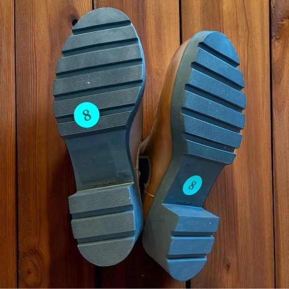 ENZO TESOTI Chelsea Brown/ Black  Leather Ankle Boot Size 8 New - Picture 3 of 6